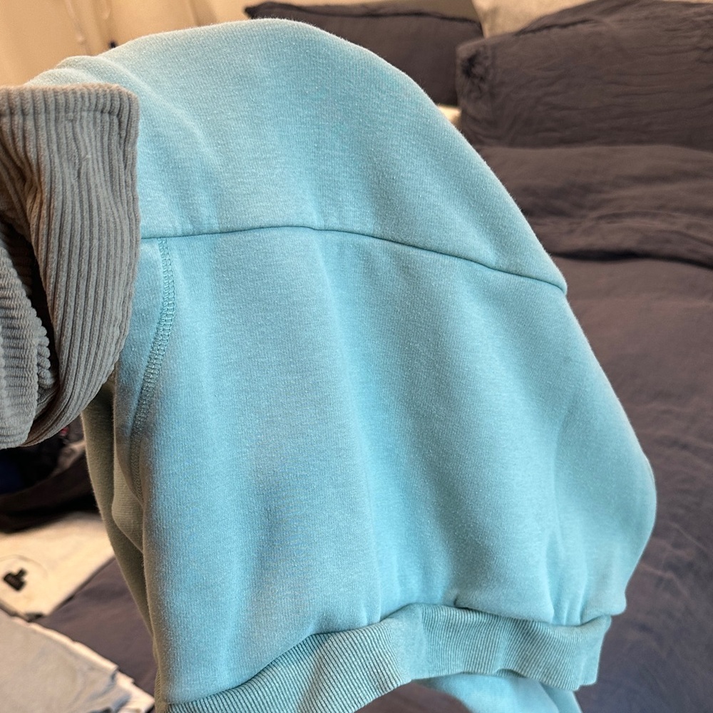 Latched Mama Harbor Snap Nursing Pullover - Seafoam - Medium - Picture 4 of 4
